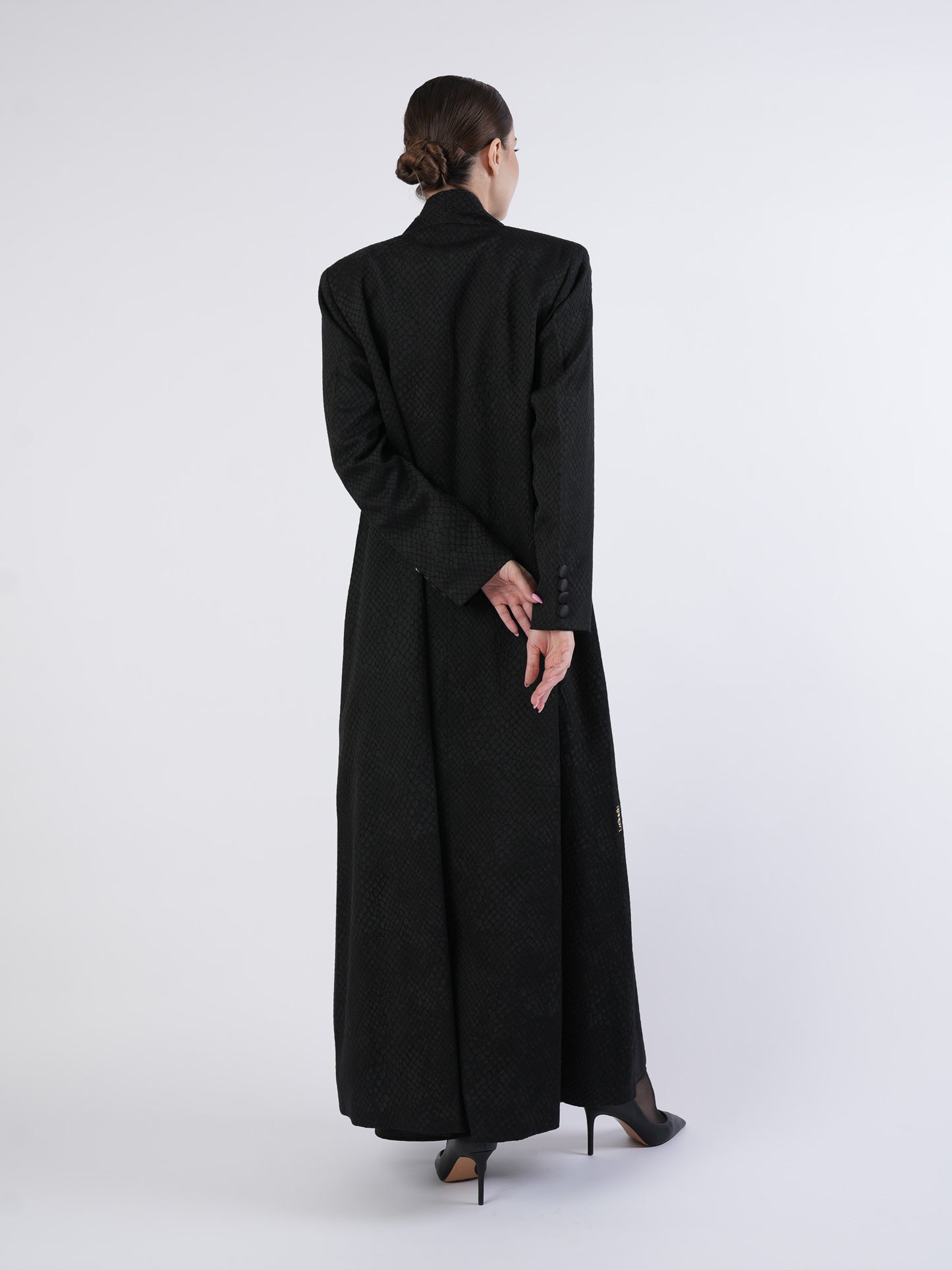 ROYAL NOIR BLAZER ABAYA